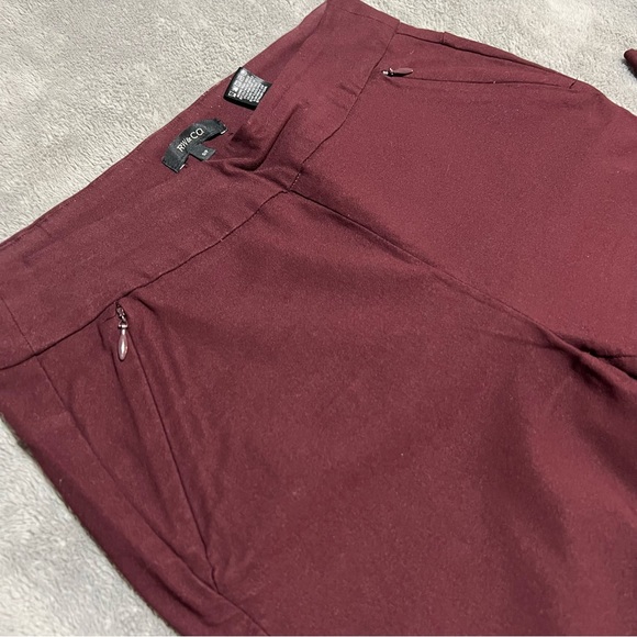 RW&CO | Red Wine Coloured City Legging - Picture 6 of 11